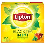Lipton Mint Black Tea (100 Pieces)