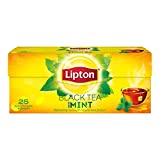 Lipton Mint Black Tea (57.5GM, 25 Pieces)