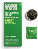 Onlyleaf Mint Green Tea (54GM, 27 Pieces)