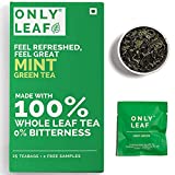 Onlyleaf Mint Green Tea (230GM, 27 Pieces)