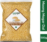 Goshudh Mogar Split Moong Dal (Yellow, 500GM)