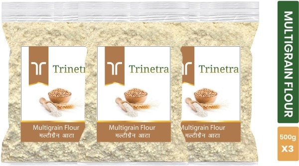 Trinetra Multigrain Flour (500GM, Pack of 3)