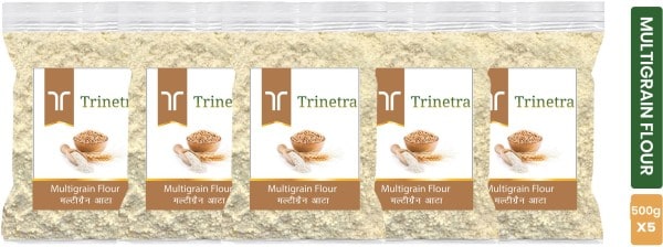 Trinetra Multigrain Flour (500GM, Pack of 5)