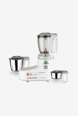 Panasonic MXac300H 550W Mixer Grinder (White, 3 Jar)