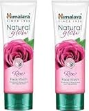 Himalaya Natural Glow Rose Face Wash (100ML, Pack of 2)