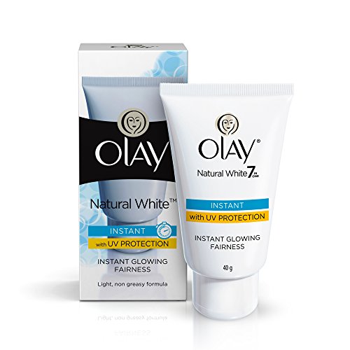 olay natural white instant glowing fairness cream