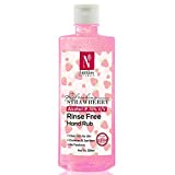 NutriGlow Naturals Refreshing Rinse Free Hand Rub Hand Sanitizer (Strawberry, 500ML)