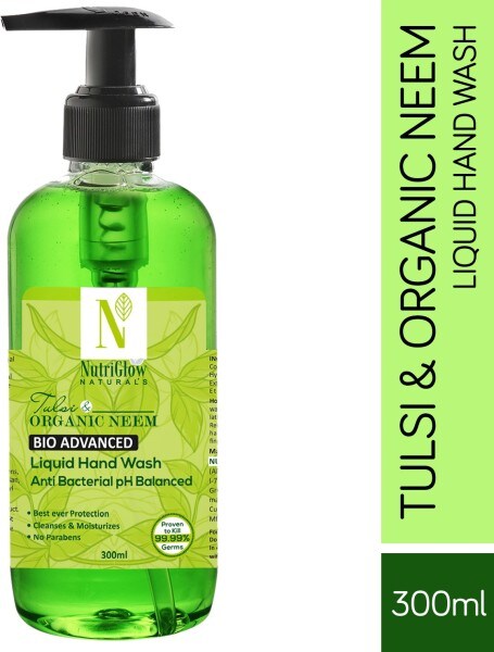 NutriGlow Naturals Tulsi & Organic Neem Hand Wash (300ML)