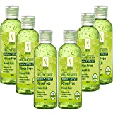NutriGlow Naturals Tulsi & Organic Neem Rinse Free Hand Rub Hand Sanitizer (100ML, Pack of 6)