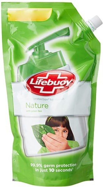 Lifebuoy Nature Germ Protection Activ Silver Formula Hand Wash (800ML)