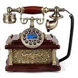 Euphony NB57585 Corded Landline Phone (Brown)