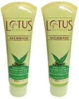 Lotus Herbals Neem And Clove Face Wash (120GM, Pack of 2)