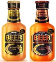 Park Avenue New Damage Free Beer Shampoo + New Shiny and Bouncy Beer Shampoo (370ML, Pack of 2)