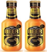 Park Avenue New Damage Free Beer Shampoo (370ML, Pack of 2)