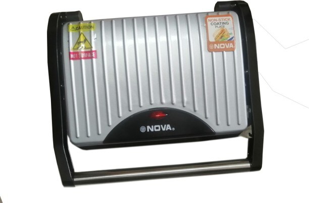 Nova NGS-2449 Grill Sandwich Maker (Silver)