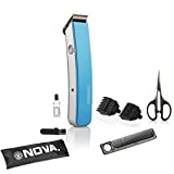 Nova NHT-1047 Pro Beard & Moustache Trimmer (Blue)