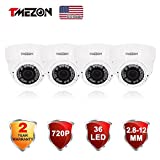 Tmezon Night Vision CVI CCTV Security Camera