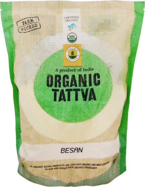Organic Tattva No Pesticides and Fertilizers Besan (500GM)