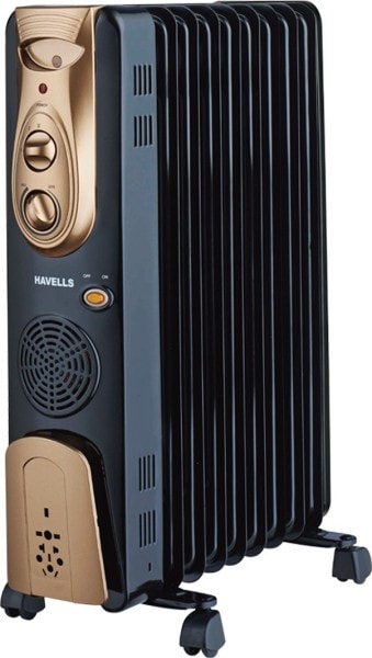 Havells OFR 9 Oil Filled Room Heater (Black)