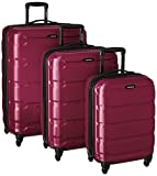 Samsonite Omni PC Spinner Luggage (Radiant Pink, Pack of 3)