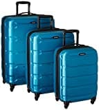 Samsonite Omni PC Spinner Luggage (Caribbean Blue, Pack of 3)