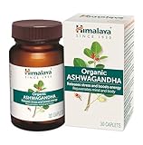 Himalaya Organic Ashwagandha Caplets (30 Tablets)