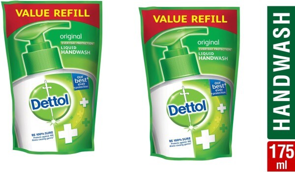 Dettol Original Everyday Protection Liquid Hand Wash (175ML, Pack of 2)