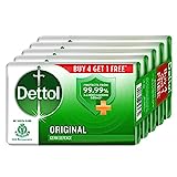 Dettol Original Germ Defence Soap (125GM, Pack of 5)