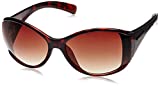 Fastrack P153BR1F Oversized Sunglasses (Brown, Free Size)