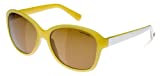 Fastrack P176BR1FP Cat Eye Women Sunglasses (Yellow, Free Size)