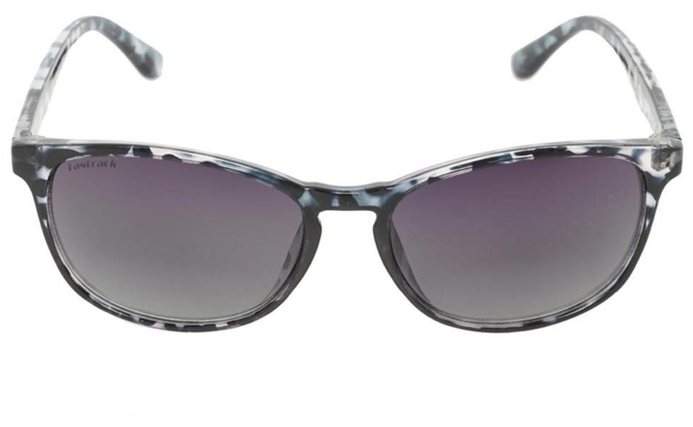 Fastrack P284BK2 Rectangular Men Sunglasses (Black, Free Size)