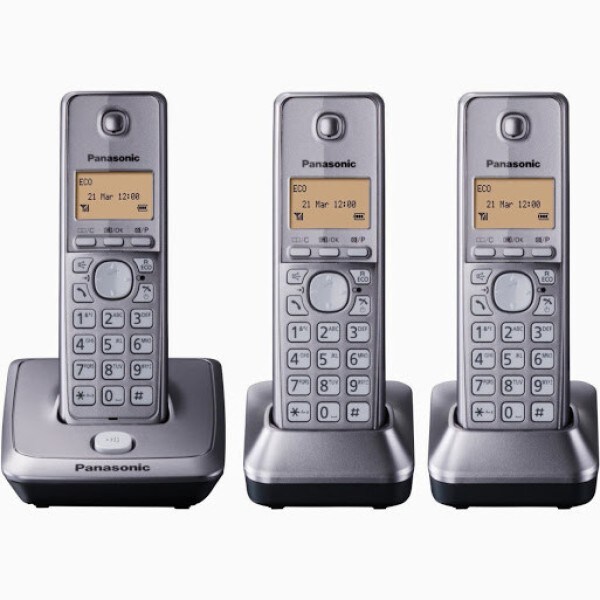 Panasonic PAKXTG2713 Cordless Landline Phone (Silver) Price in India