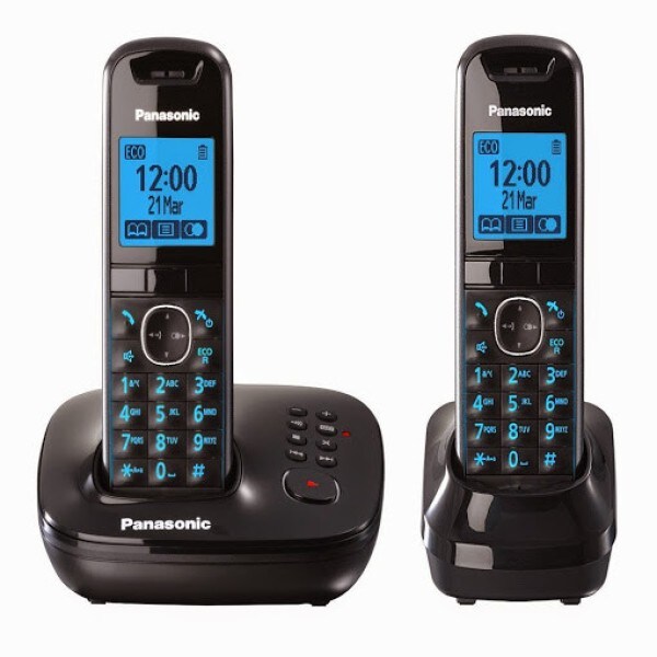 Panasonic PAKXTG5522 Cordless Landline Phone (Black) Price in India