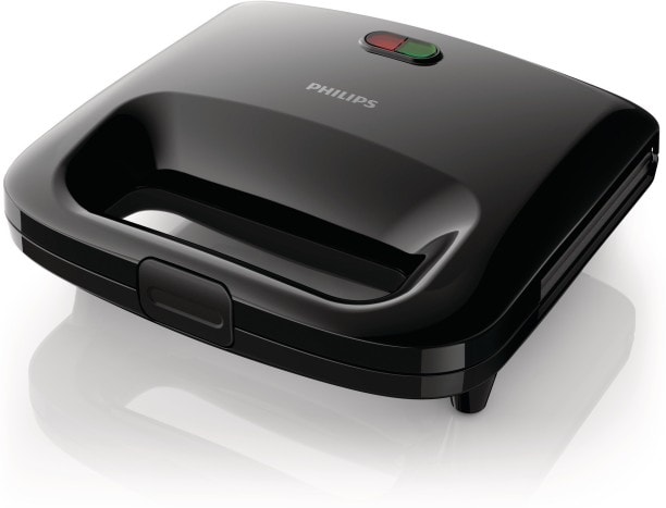 Philips Panini Grill Sandwich Maker (Black)