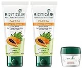 Biotique Papaya Deep Cleanse Face Wash (100ML, Pack of 2)