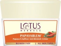 Lotus Herbals Papayablem Papaya-N-Saffron Anti-Blemish Cream (250GM)