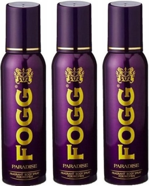 Fogg Paradise Deodorant Spray (360ML, Pack of 3) Price in India