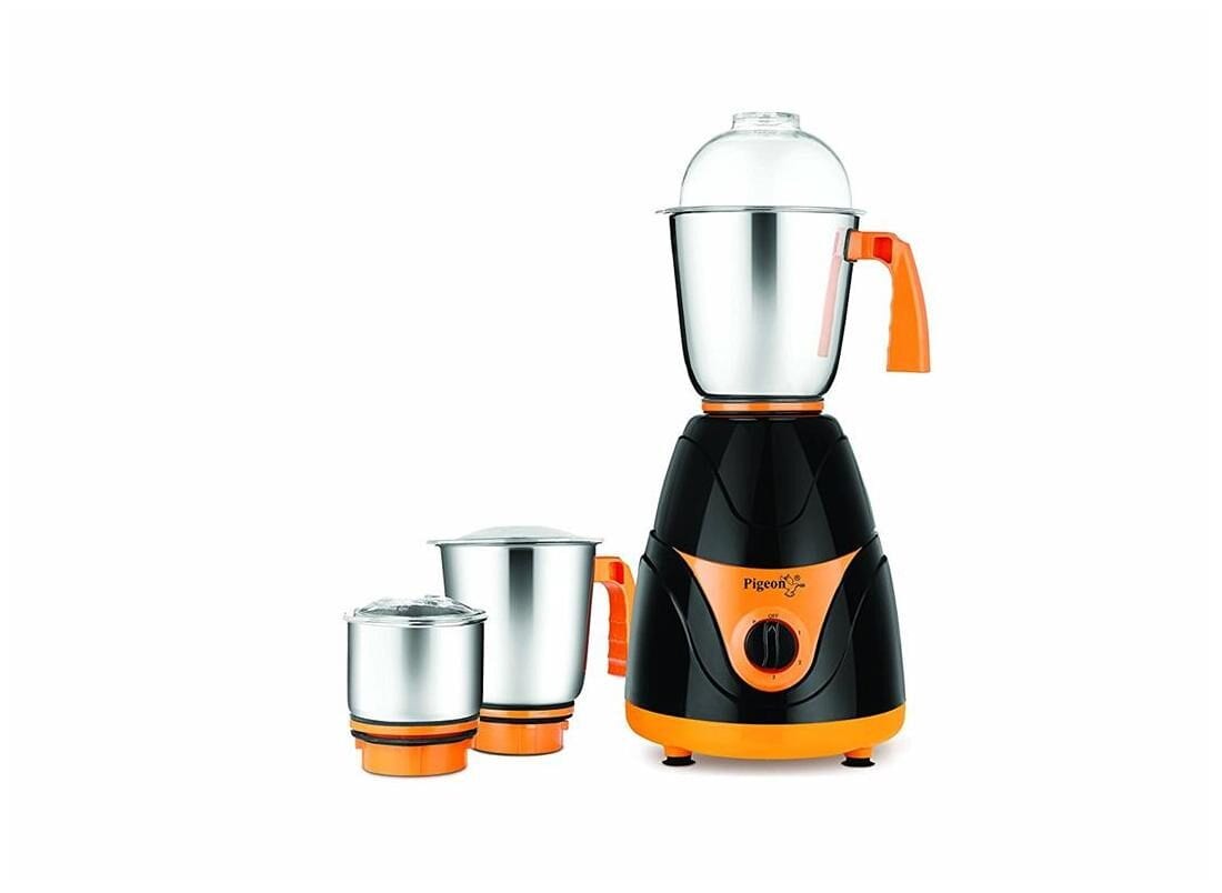 Pigeon Pearl Mx7 750W Mixer Grinder (Black, 3 Jar)
