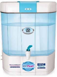 Kent Pearl 8L RO+UV+UF+TDS Water Purifier (White)