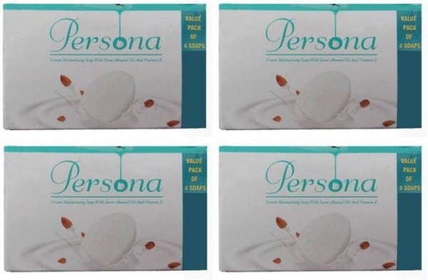 amway persona creme moisturizing soap pack of 4