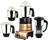Sunmeet PG 750W Mixer Grinder (Gold, 4 Jar)