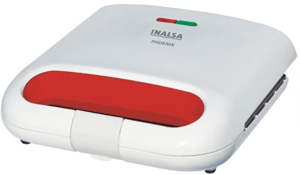 Inalsa Phoenix Toast Sandwich Maker (White & Red)