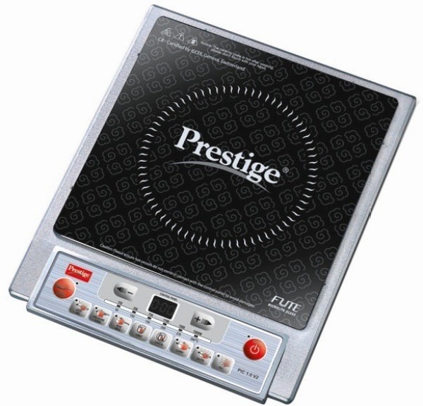 Prestige PIC 1.0 V2 1900 W Induction Cooktops (White) Price in India, Specifications, Comparison