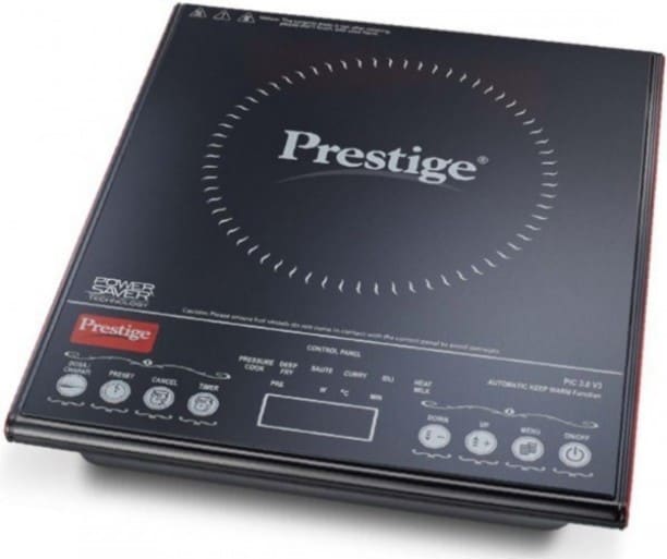 Prestige PIC 3.0 V3 1600 W Induction Cooktops (Black)
