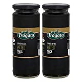 Fragata Pitted Black Olive Oil (440GM, Pack of 2)