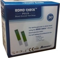 Romo Check Plus Glucometer Strips (50 Strips)