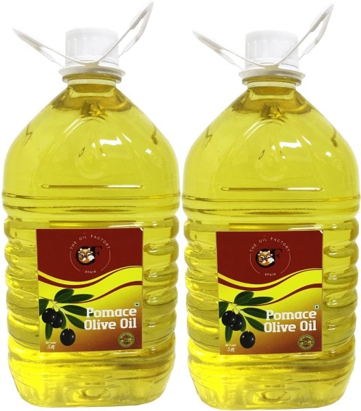 The Oil Factory Pomace Olive Oil (5LTR, Pack of 2) Price in India