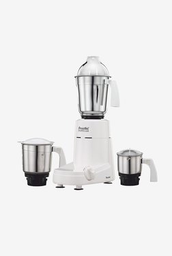 Preethi Popular MG142 750W Mixer Grinder (White, 3 Jar)