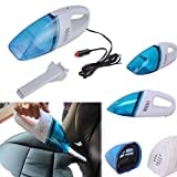 Krevia Portable Car Vacuum Cleaner (Blue & White)