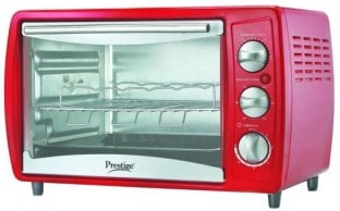 Prestige POTG 19 PCR 19 L Oven Toaster Grill (Red)